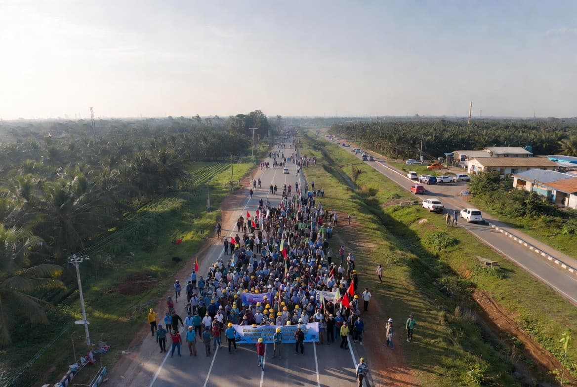 May Day 2026 di Pelalawan Berlangsung Kondusif, Tak Ada Aksi Unjuk Rasa Massal