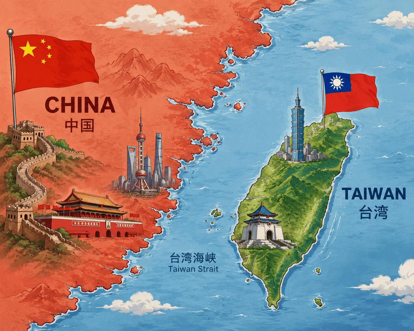Taiwan Buka Portal Rahasia Ajak Warga China Jadi Informan Intelijen, Video AI-nya Bikin Merinding!